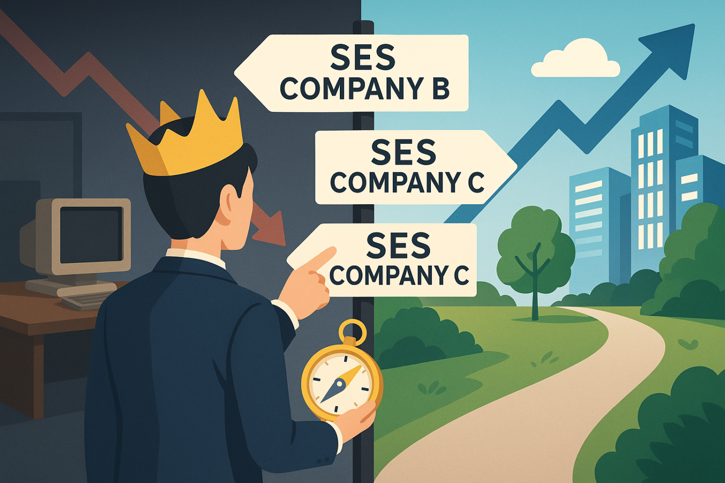 SES企業の選び方は将来性を決める
