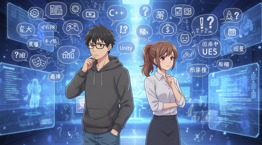 新卒でゲームエンジニアを目指す就活生のよくある質問