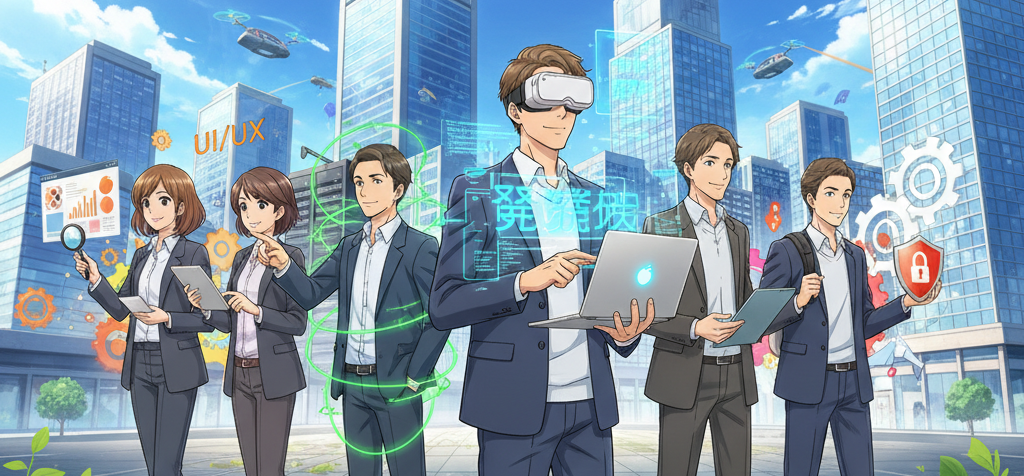 新卒で自社開発企業に入れるIT職種別の選考対策