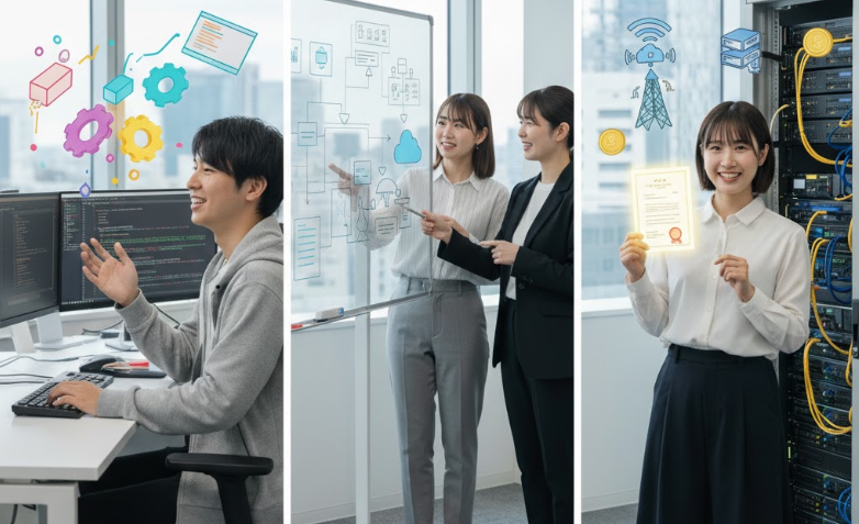 IT業界の職種によって魅力が異なる