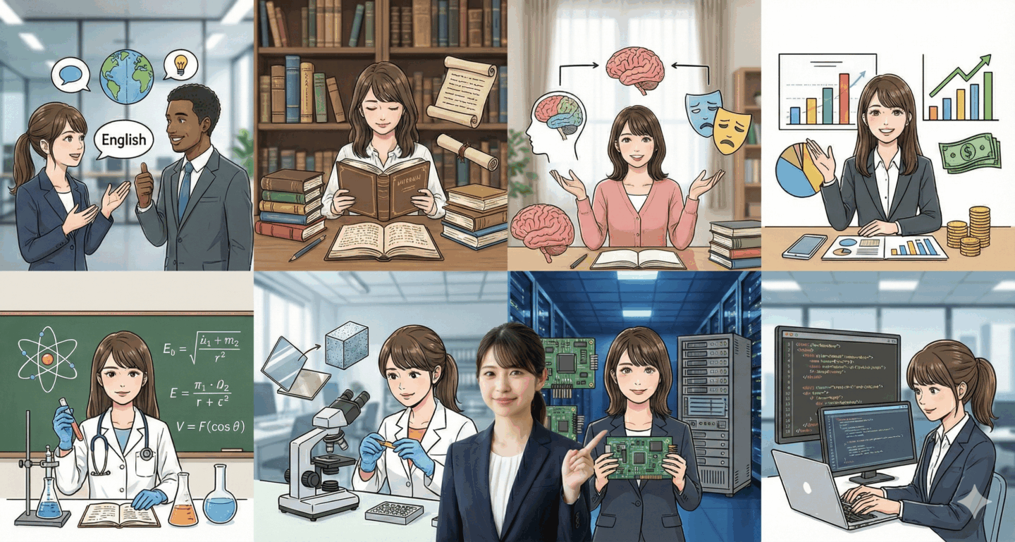 【区分別】エントリーシートの得意科目の例文8選