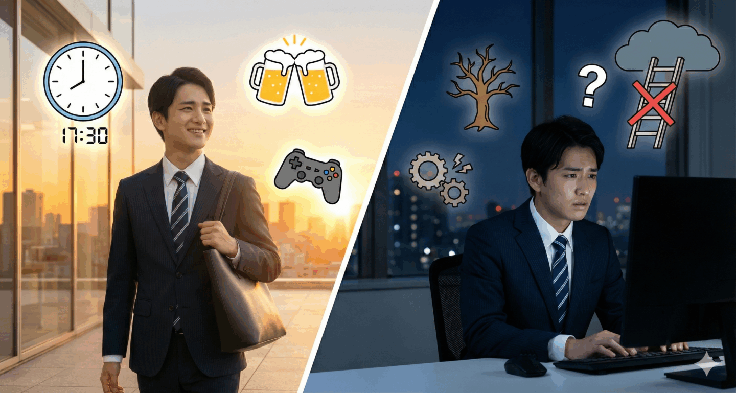 SIerの残業時間と新卒キャリアの関係