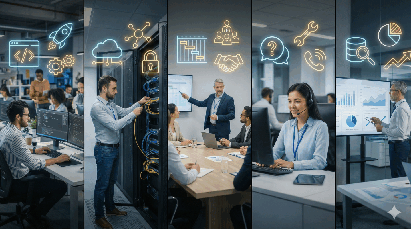 システムエンジニアの種類は5分類できる