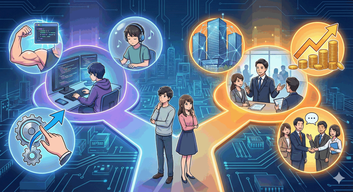 4. 就活生はシステムエンジニアとプログラマーどっちがいい？