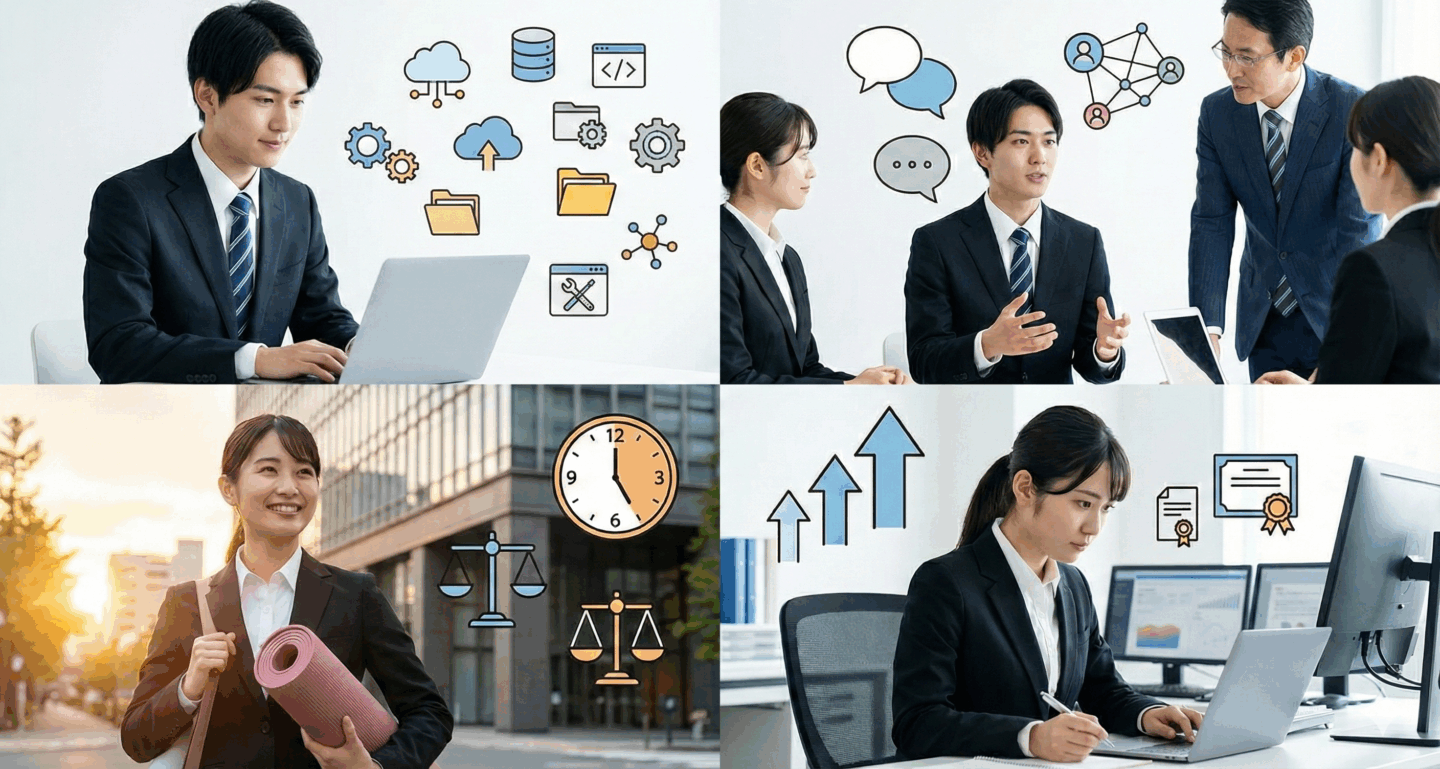 客先常駐が向いている就活生の特徴