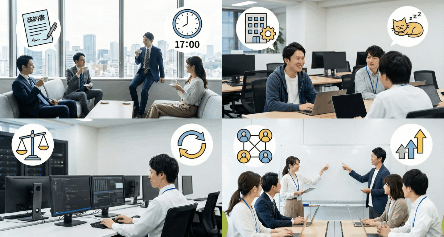 システムエンジニアの残業が少ない会社の特徴