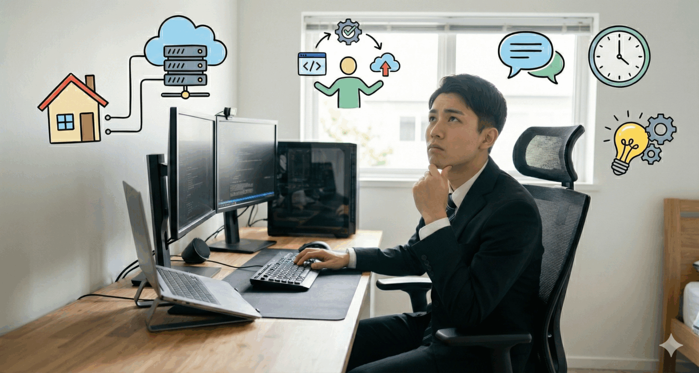 システムエンジニアが在宅勤務を実現するために必要な条件