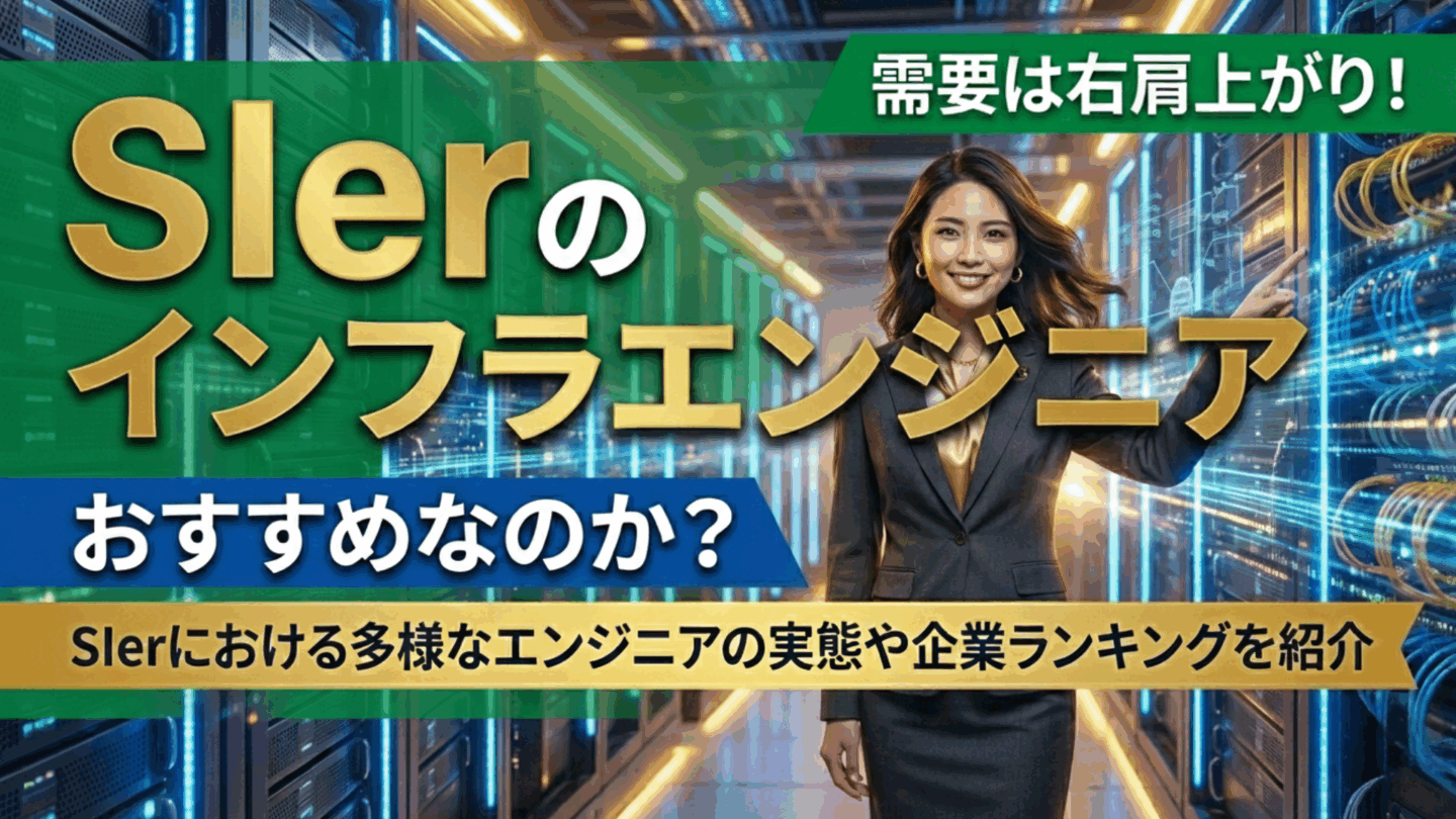 SIerのインフラエンジニアは新卒におすすめ？仕事内容や企業ランキングを紹介