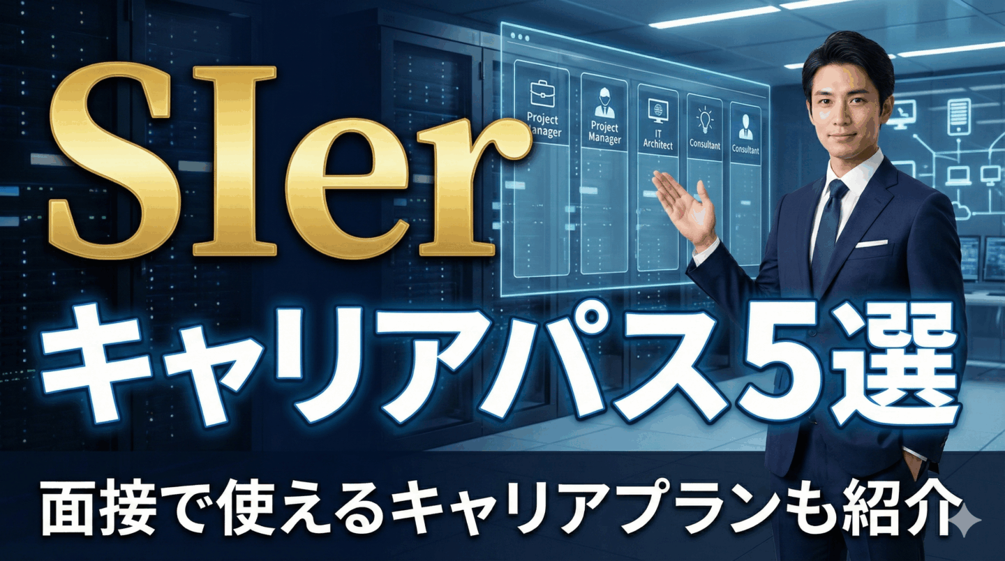 SIerのキャリアパス5選！面接で使える新卒のキャリアプランも紹介
