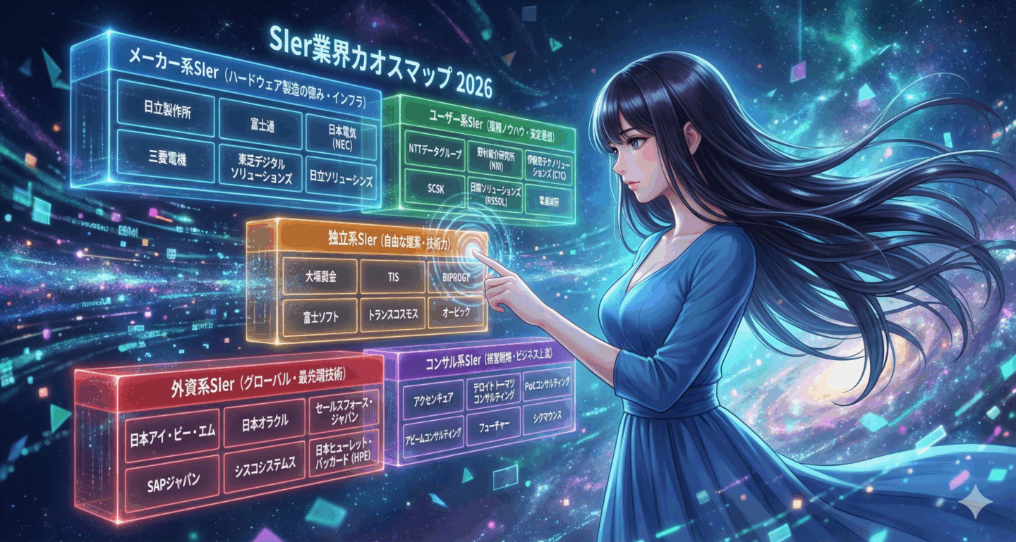 SIerの業界地図を大解剖