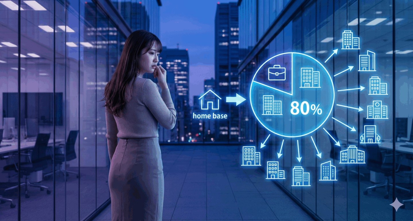 SIerの約8割で客先常駐がある