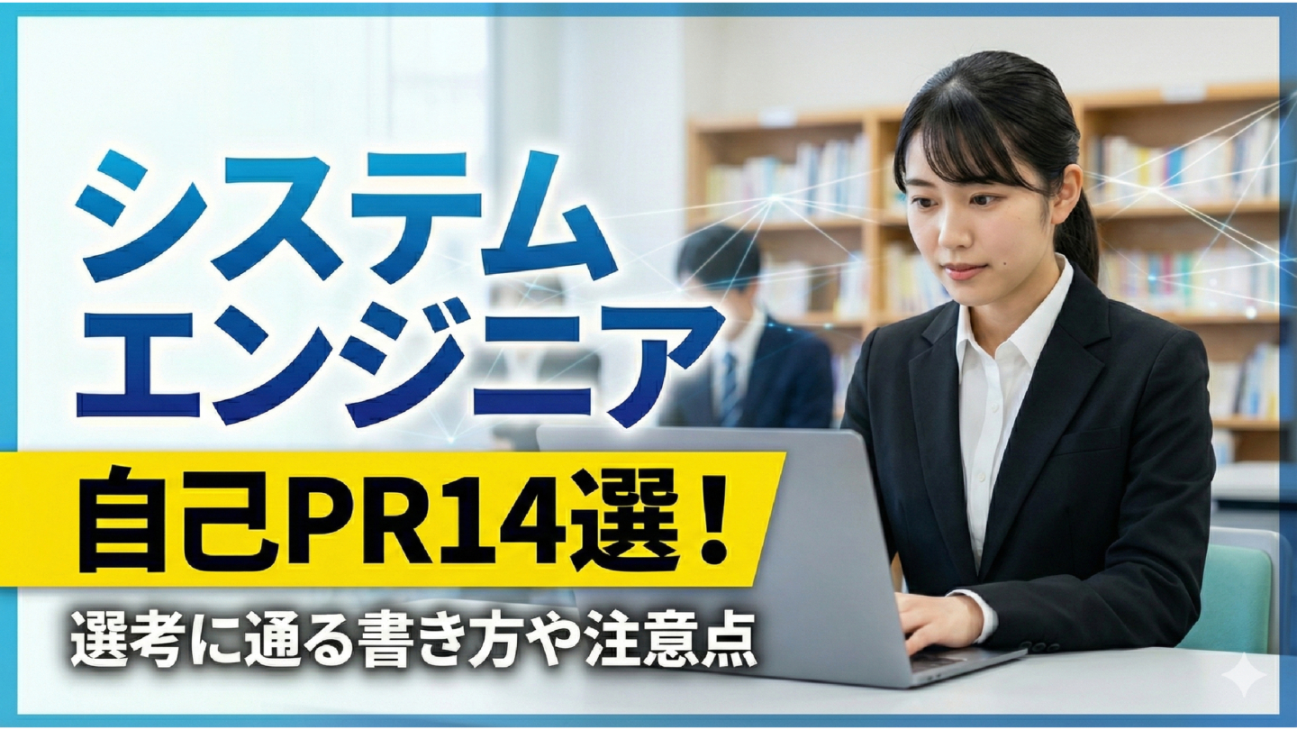 新卒システムエンジニア（SE）の自己PR例文14選！就活のプロがESや面接での答え方を解説 | ユニゾン㊙対策