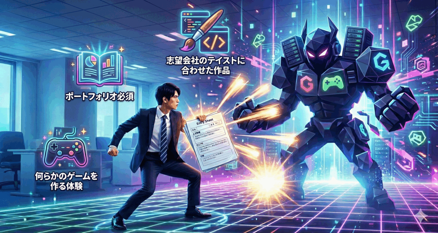 新卒でゲーム業界の職種で内定を獲得する方法