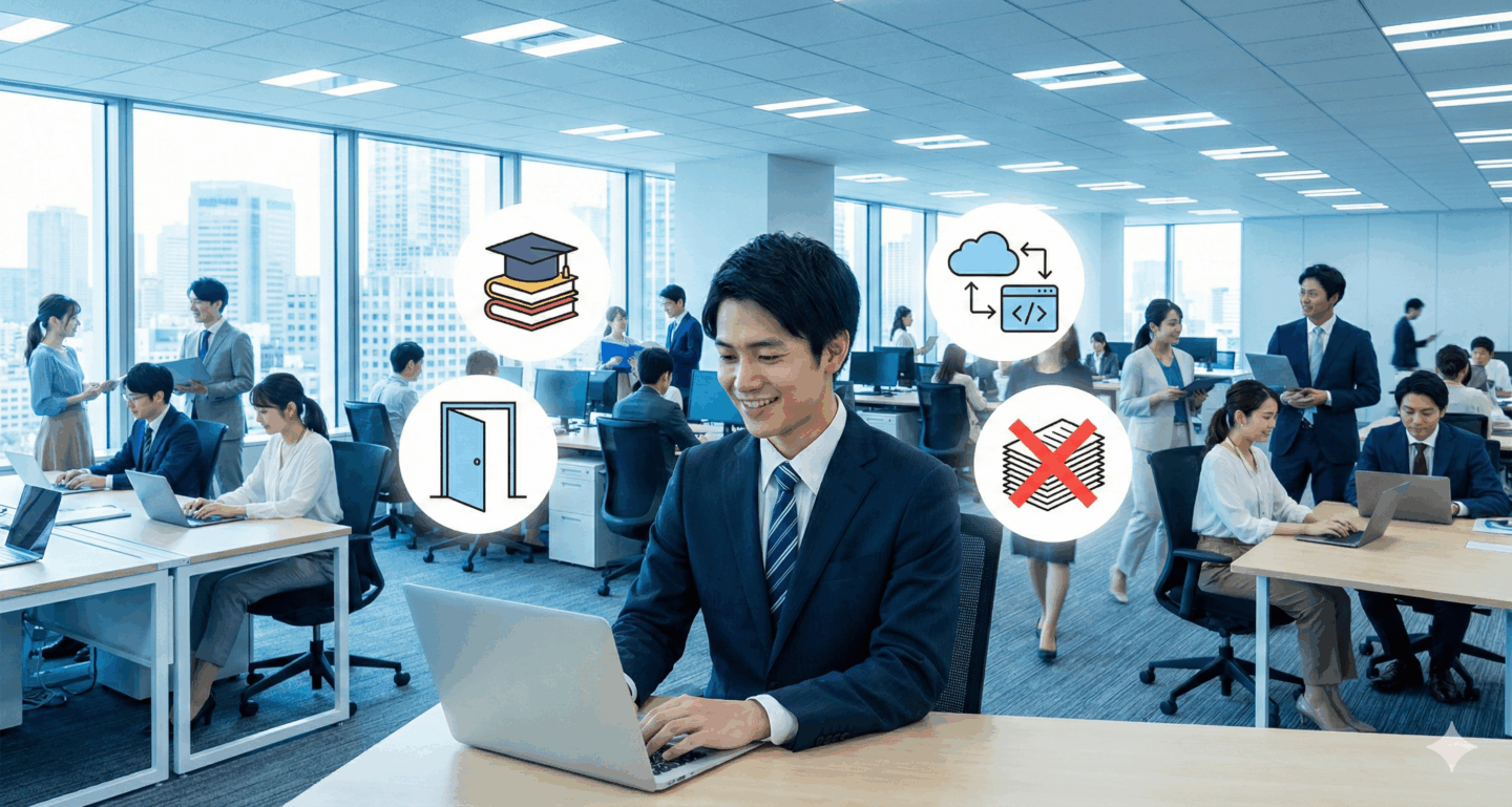 新卒で客先常駐のSIerで働くメリット