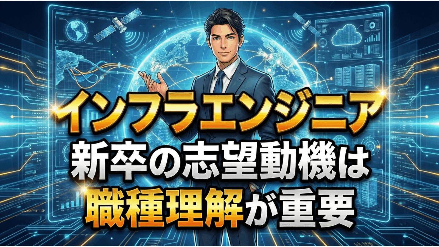 インフラエンジニアの志望動機は職種理解が重要！新卒・文系でも使える例文を紹介 ｜IT専門就活エージェント「ユニゾンキャリア」