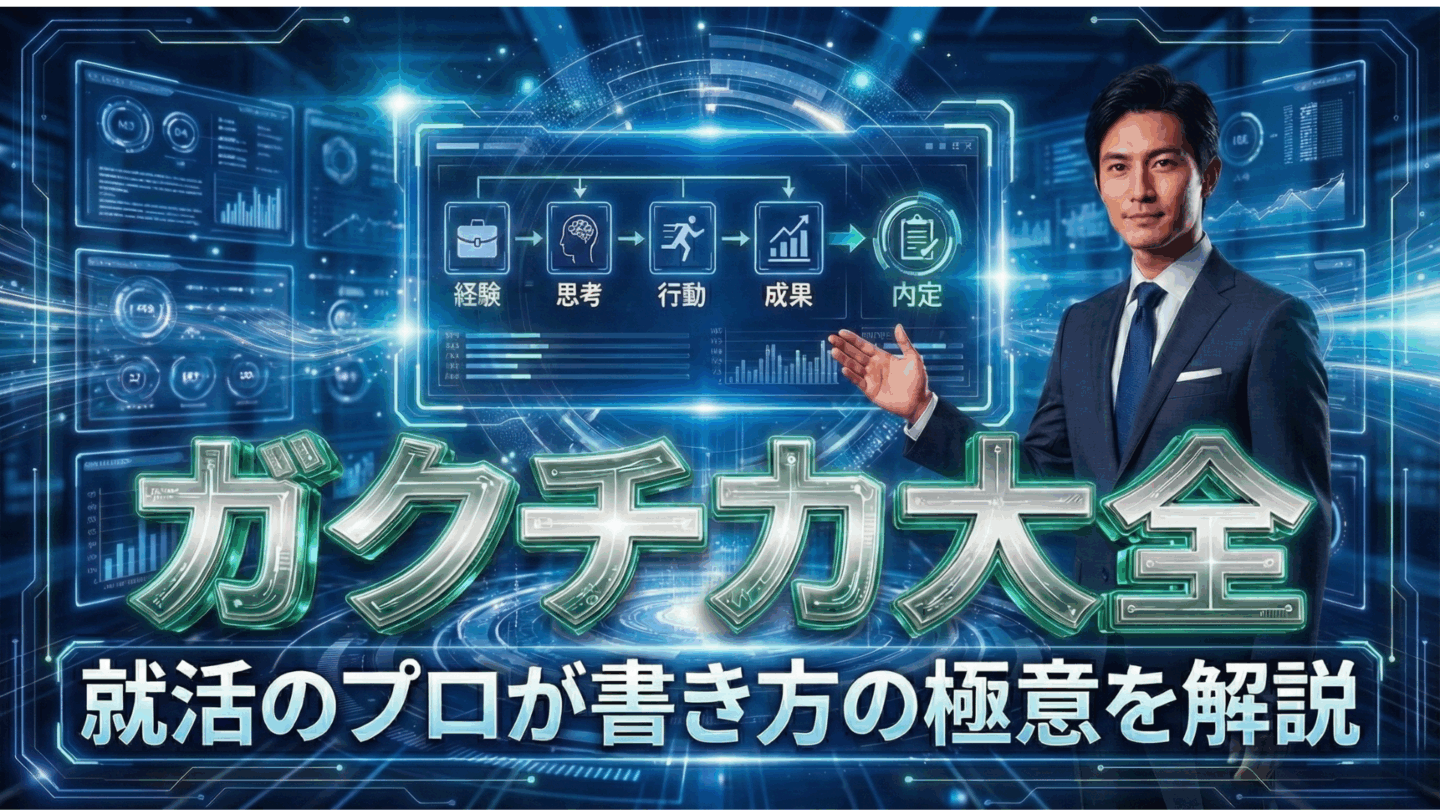 【例文付き】新卒向けガクチカ大全！就活のプロが教える書き方の極意と例文