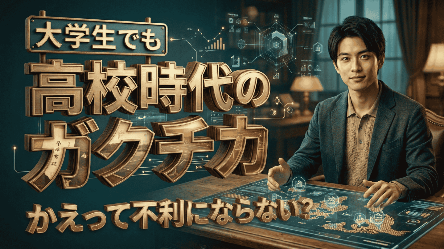大学生でも高校時代のガクチカでもいい？かえって不利にならないか徹底解説