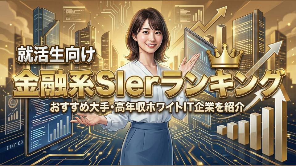 金融系SIerランキングTOP50社一覧！新卒におすすめ大手・高年収ホワイトIT企業を紹介