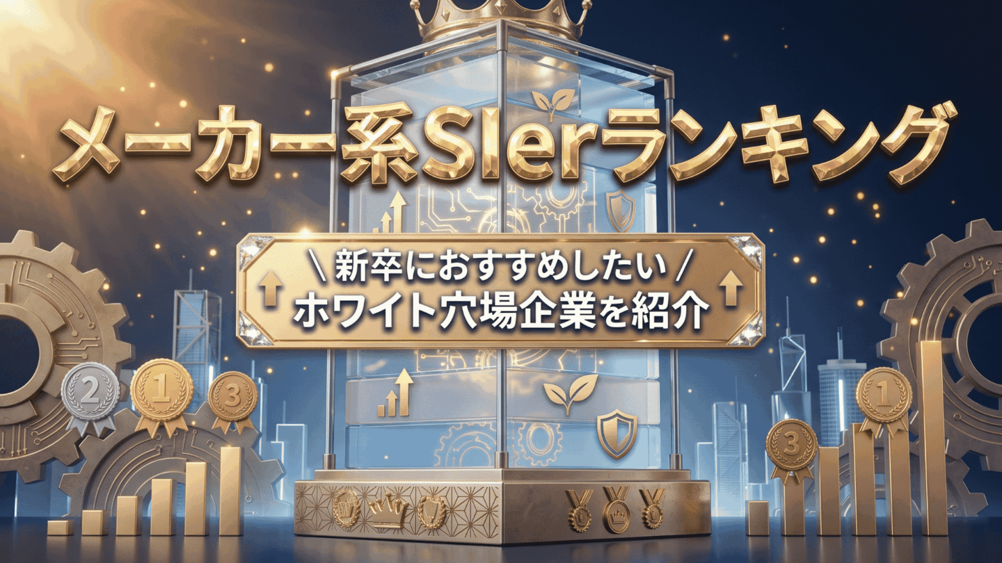 メーカー系SIerランキング全50社一覧！新卒におすすめホワイト穴場企業を紹介