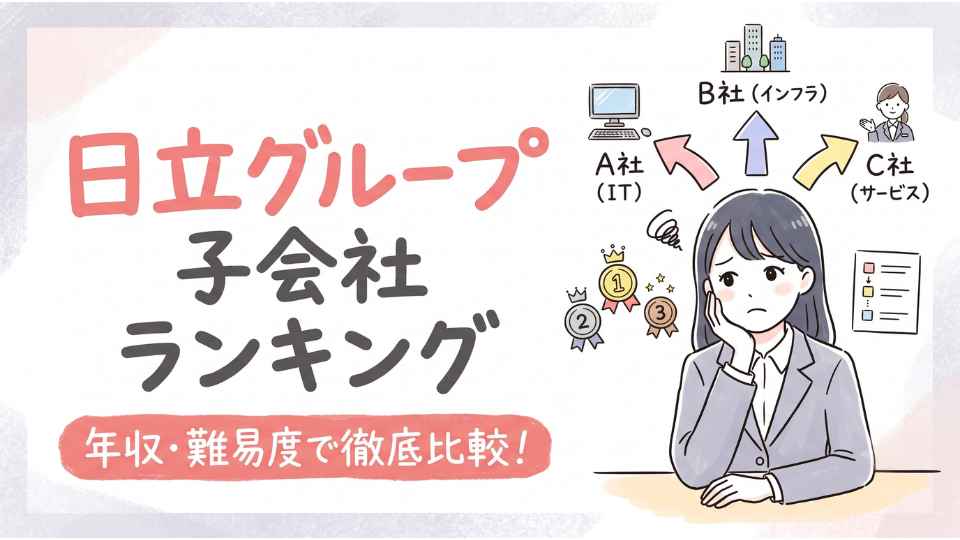 日立グループ子会社ランキング！年収・就職難易度・勝ち組を紹介