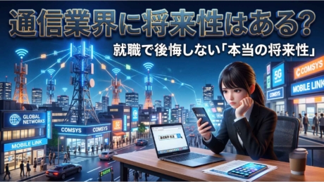 通信業界の将来性は？就職して後悔しないためのオワコン実態と業界理解