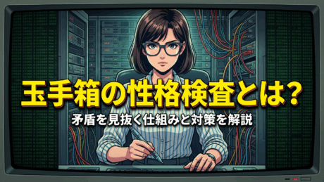 玉手箱の性格検査とは？矛盾を見抜く仕組みと対策を解説